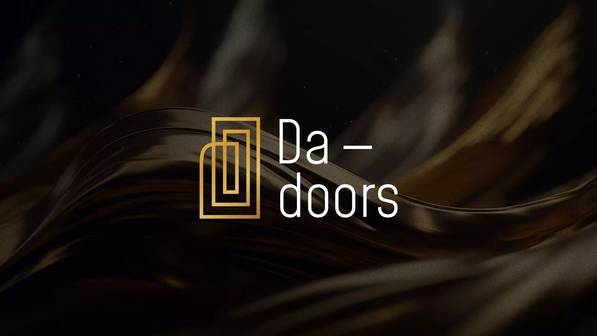 Разработка логотипа для компании «DA-DOORS» в Дербенте